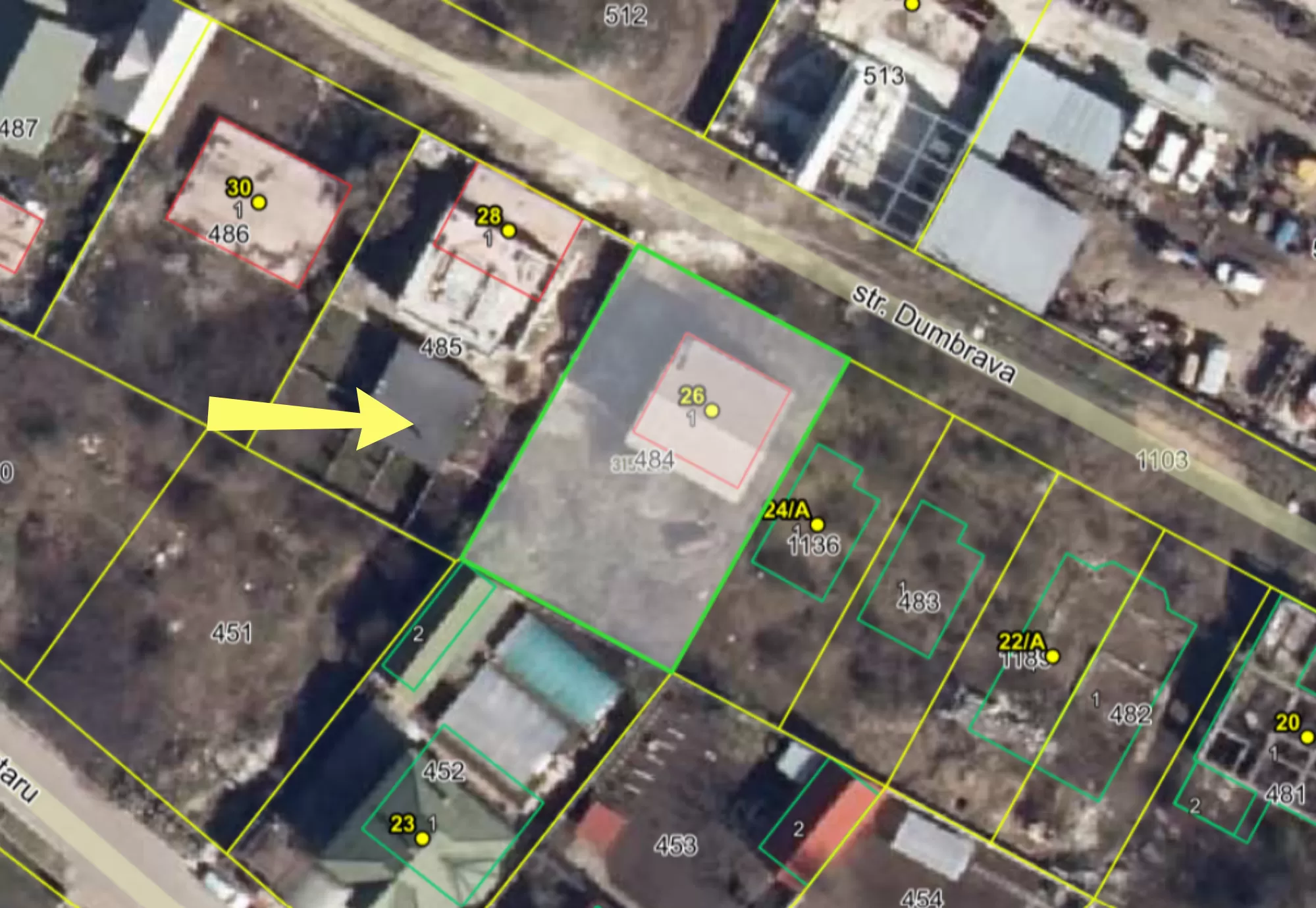 str. Dumbrava, Stăuceni