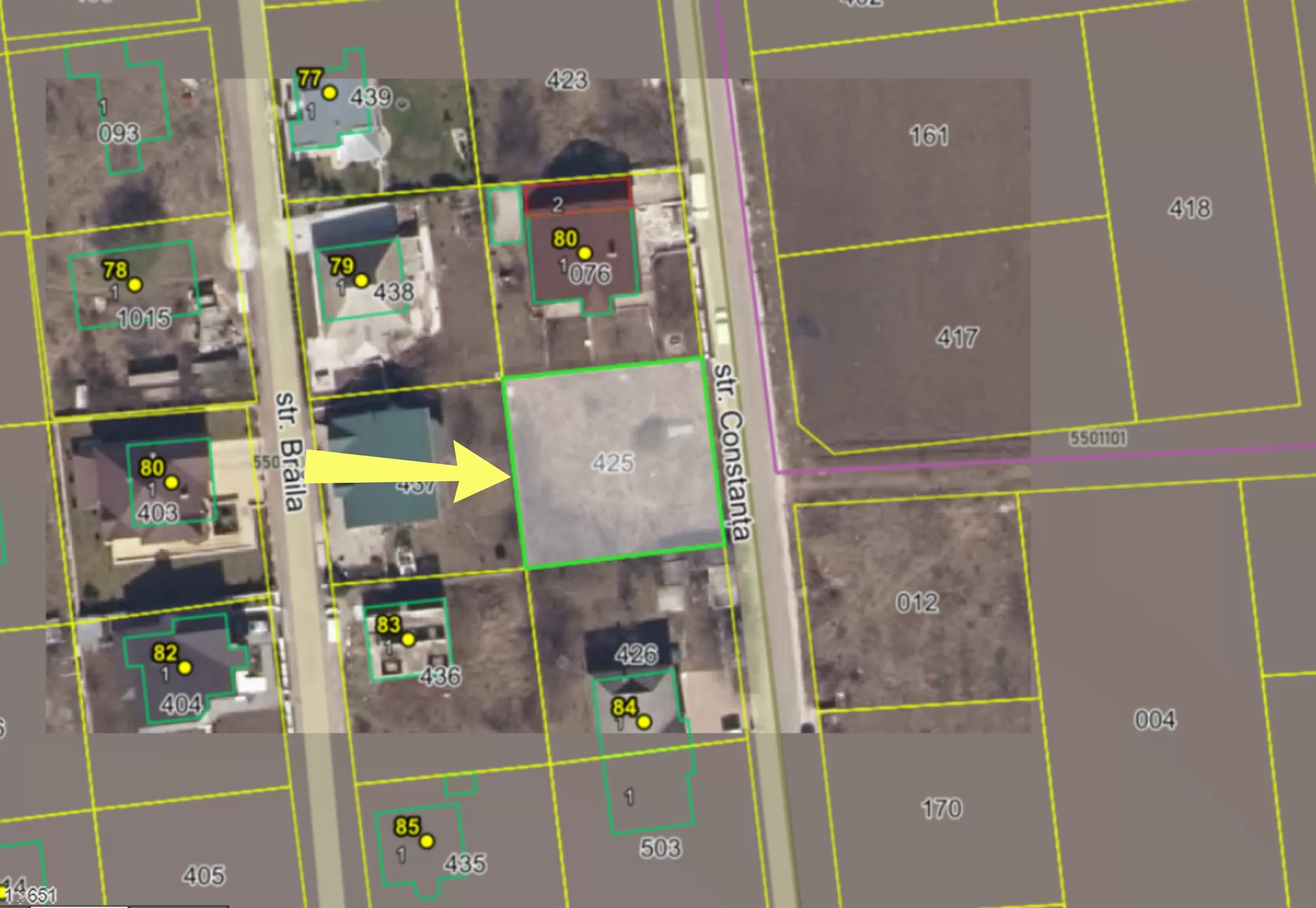 str. Constanța, Ialoveni