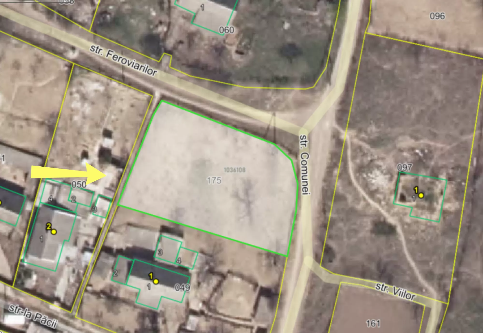 str. Feroviarilor, Mereni, r.  Anenii Noi